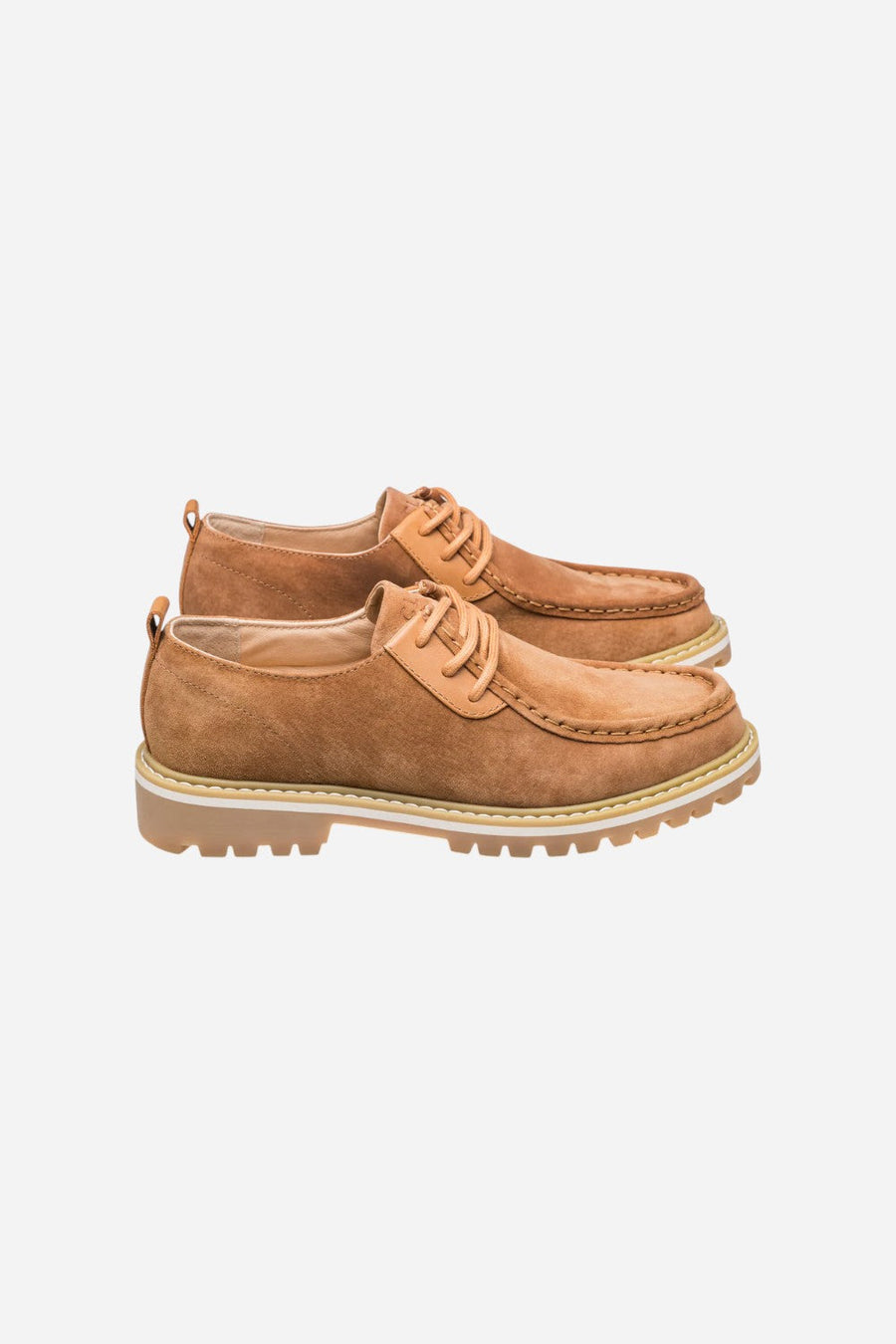 Clae Men's Morrison in Brown Sugar Suede – flat lay