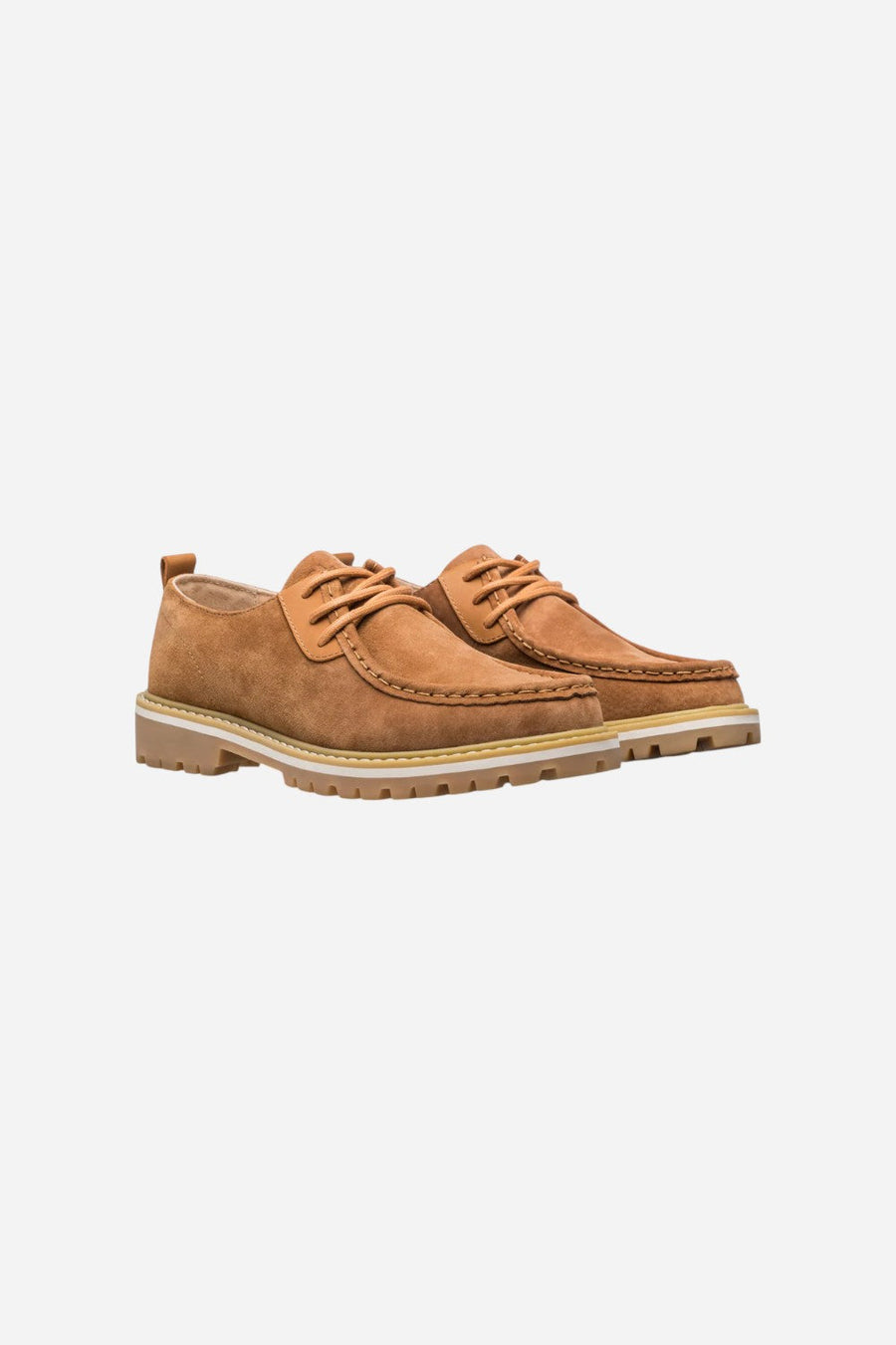 Clae Men's Morrison in Brown Sugar Suede – side view