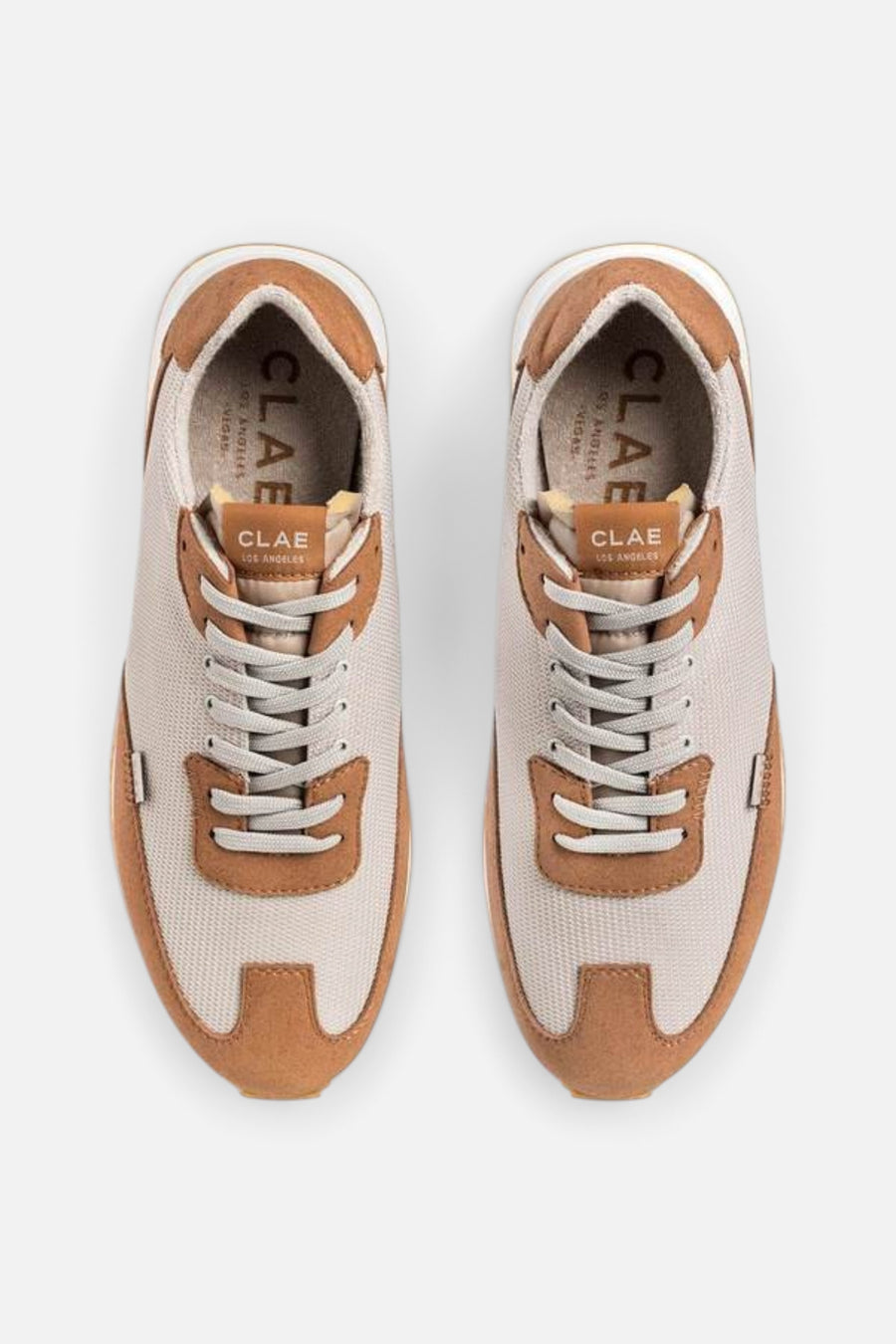 CLAE Men's Runyon Sneaker In Smoke Maple – side view