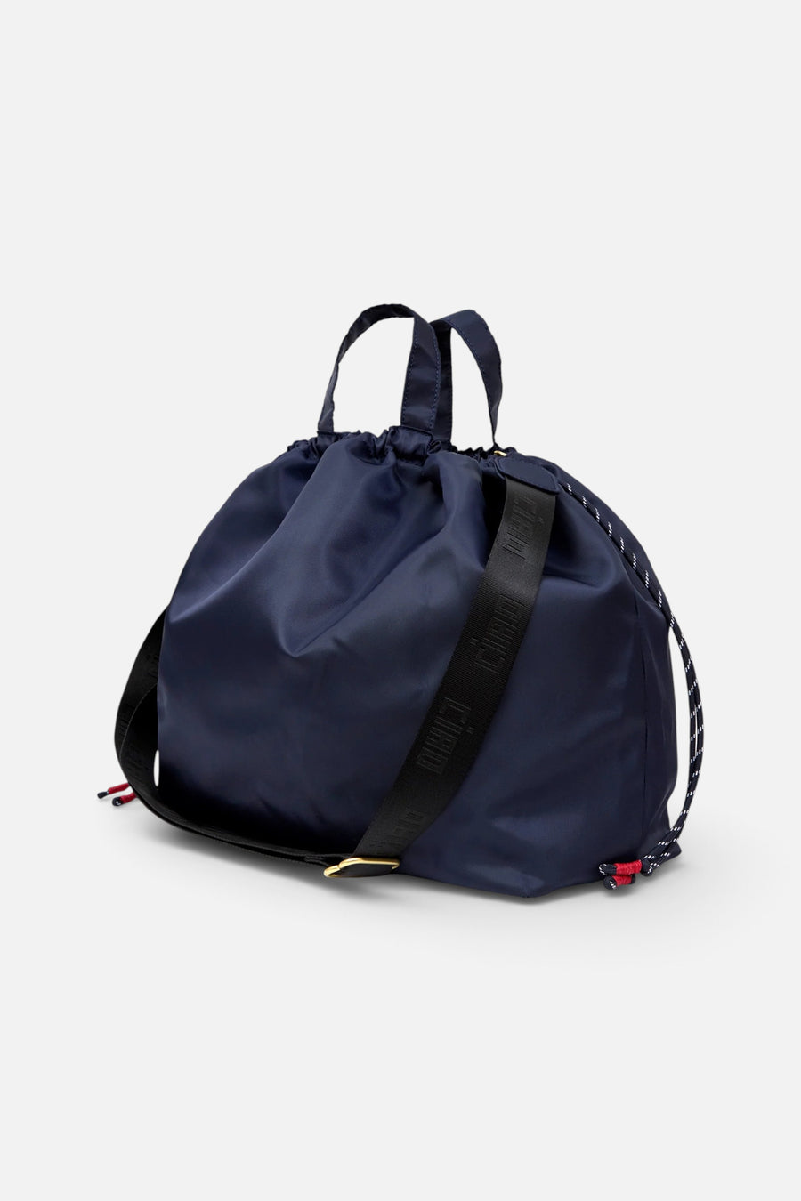 Clare V Sac Tout in Navy – back view