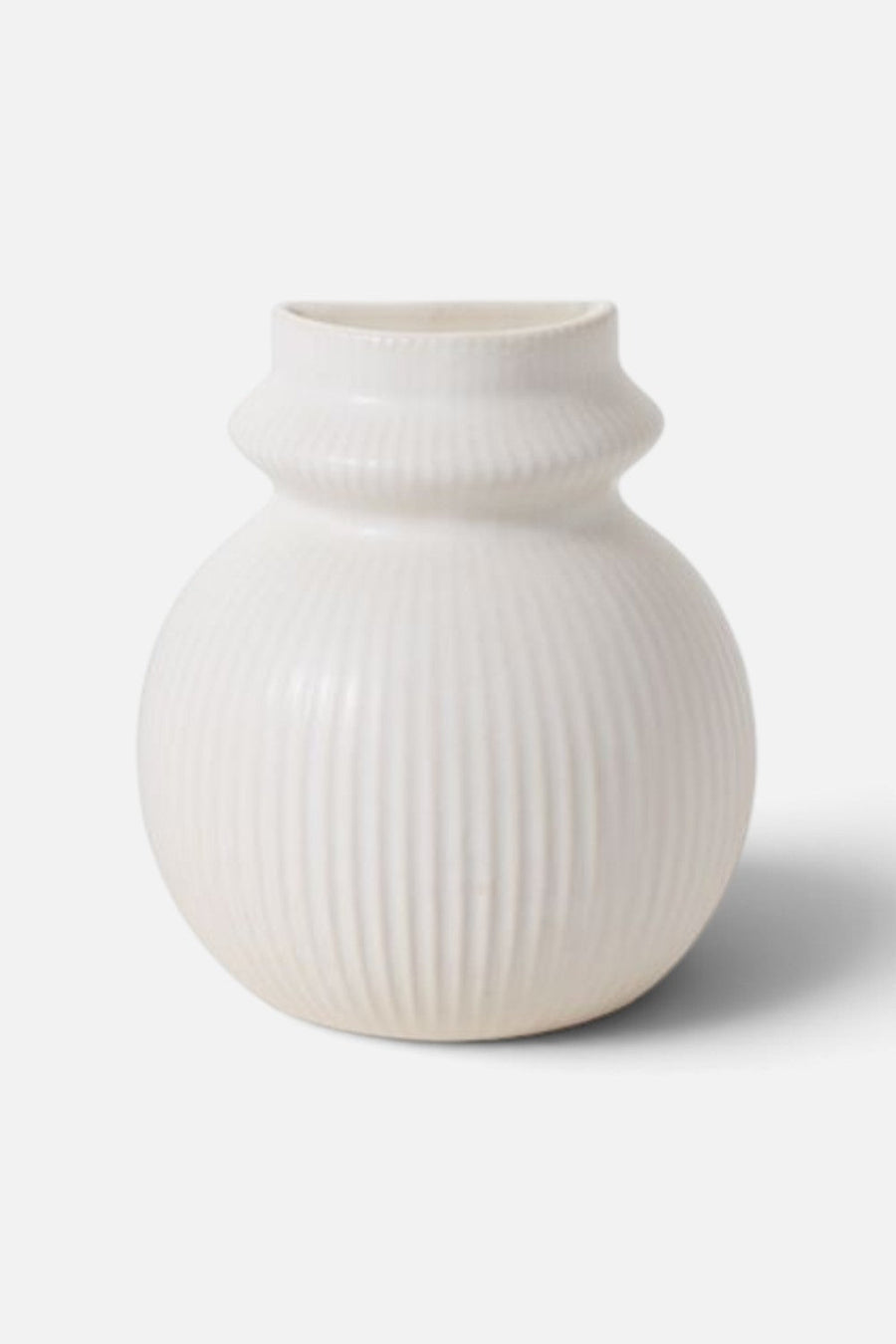 Claude Round Vase Bookend – front view