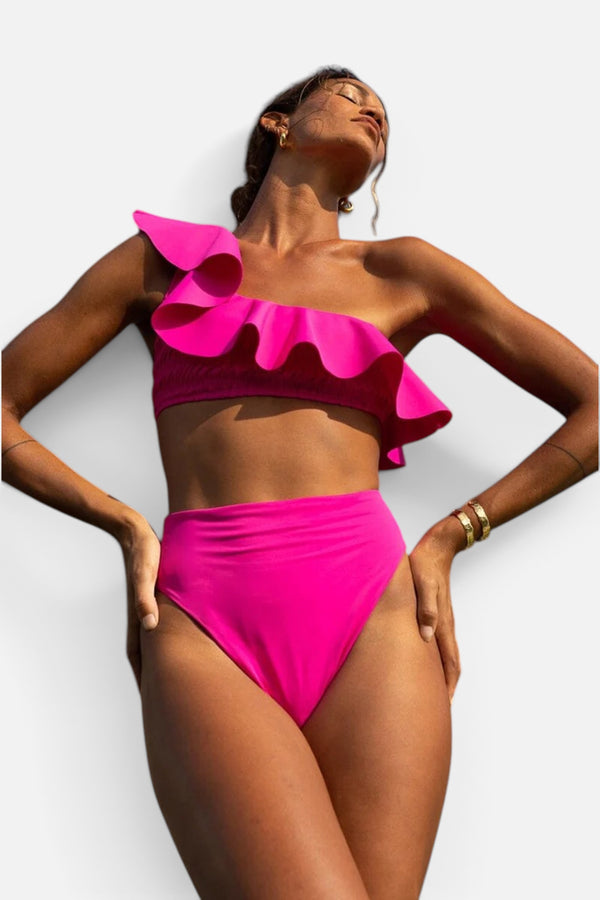 Cleobella Alice Bikini Bottom in Magenta