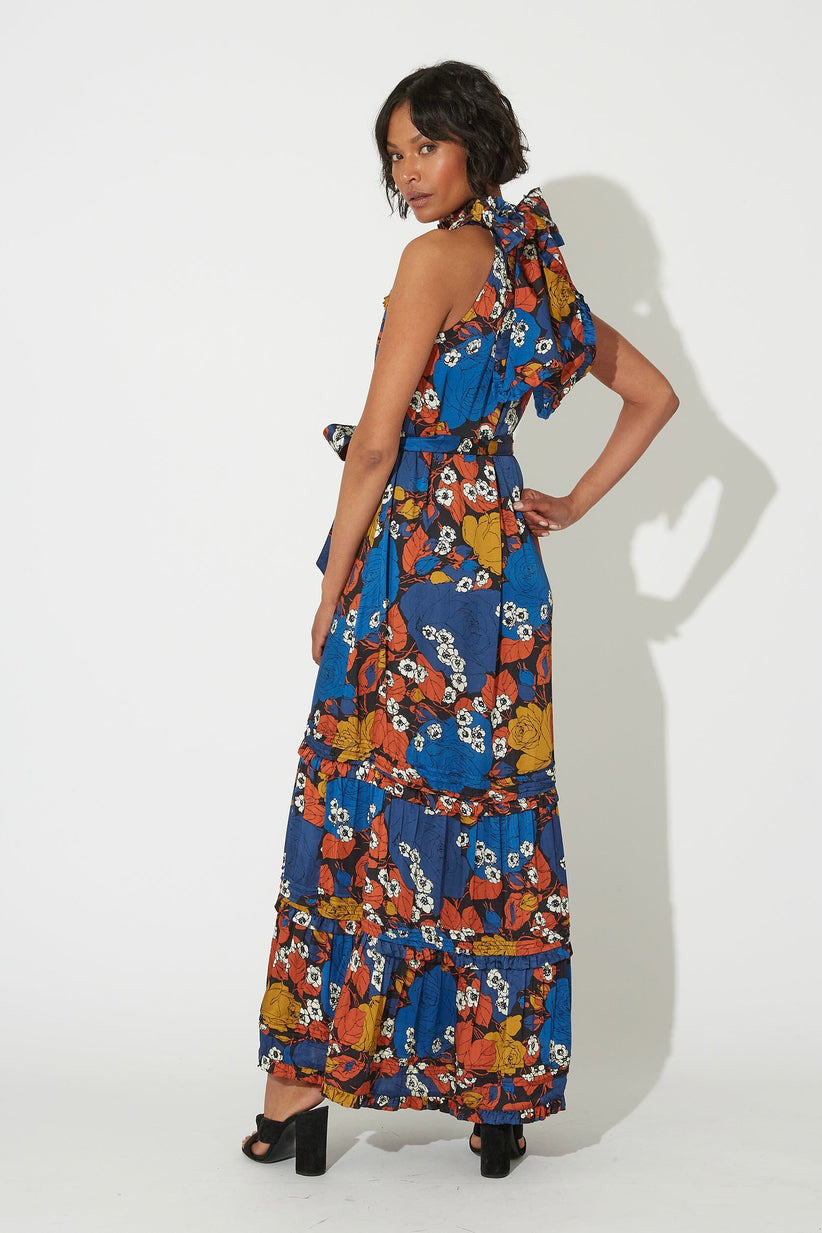 Cleobella Camille Maxi Dress in Sakura – detail