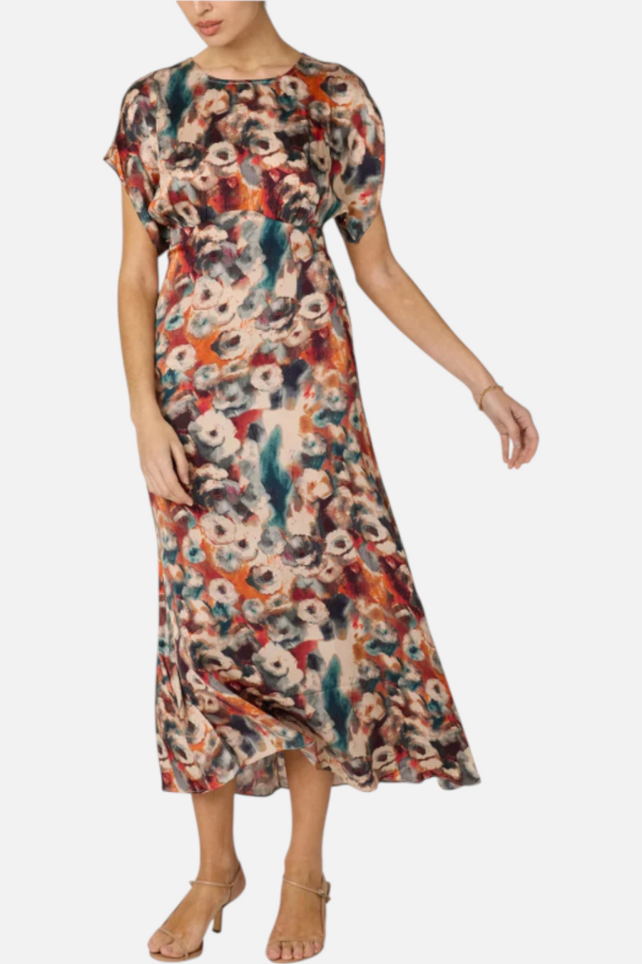 Cleobella Gia Ankle Dress in Tamayo – detail
