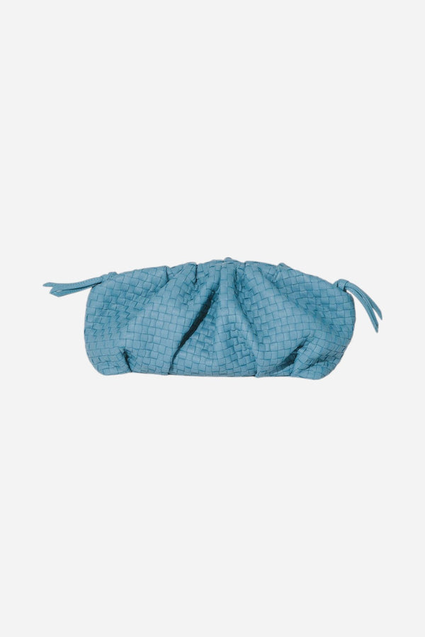 Cleobella Lake Leather Shoulder Bag in Periwinkle
