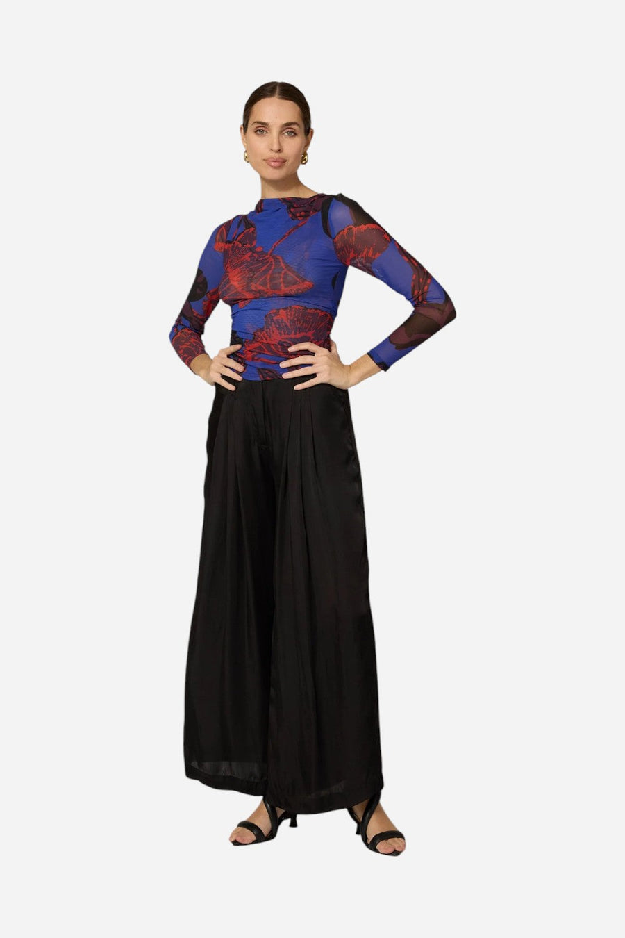 Cleobella Remy Top in La Rouge – side view