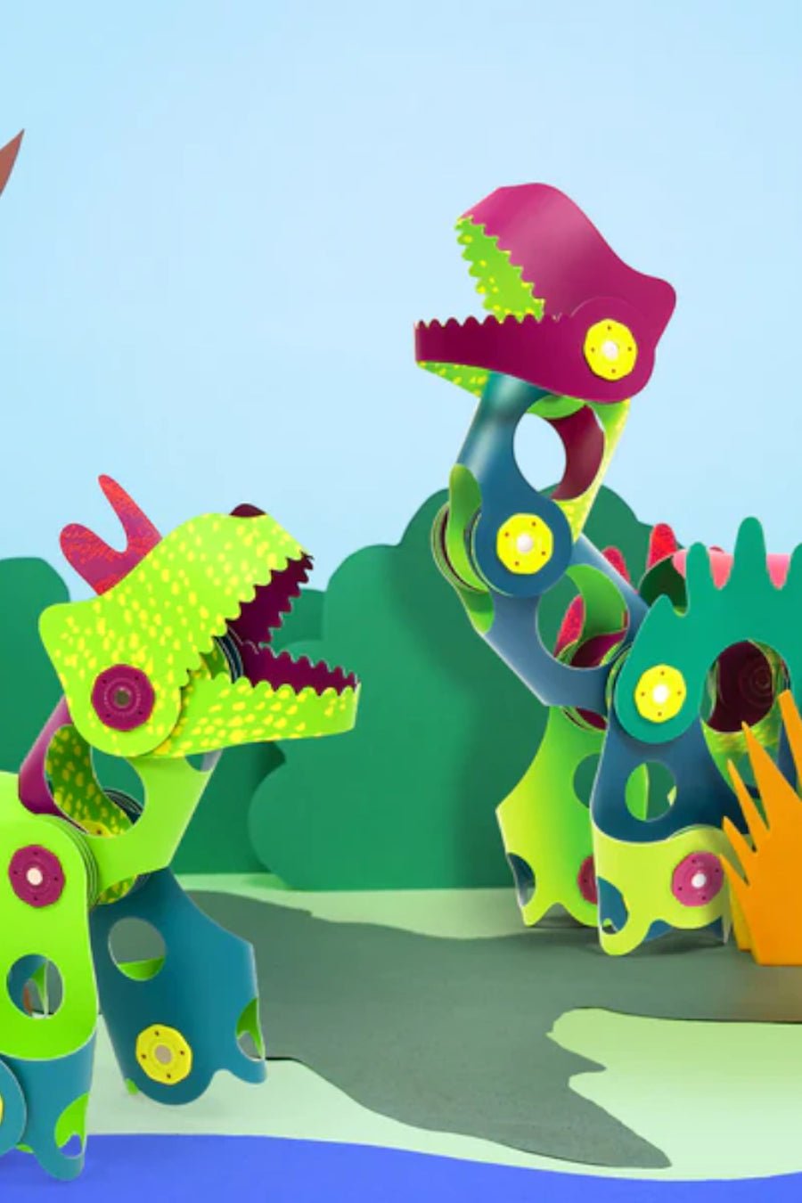 Clixo Dino Discovery Pack Magnetic Toys – detail
