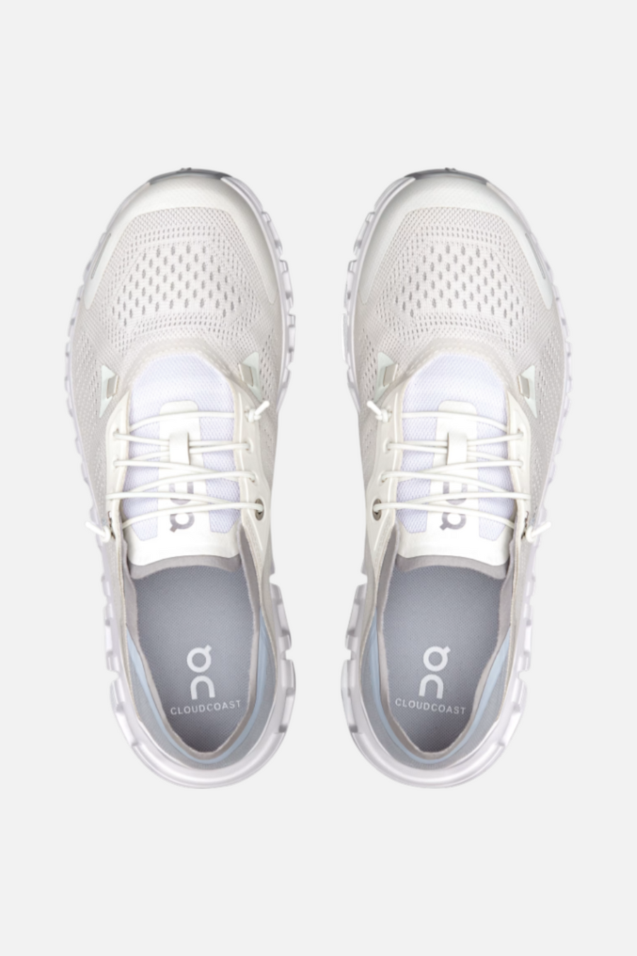 On Running Women's Cloud 6 Coast in White & Glacier