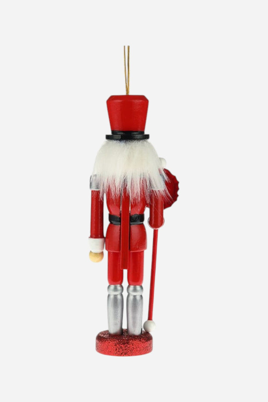 Coca-Cola Nutcracker Ornament – back view