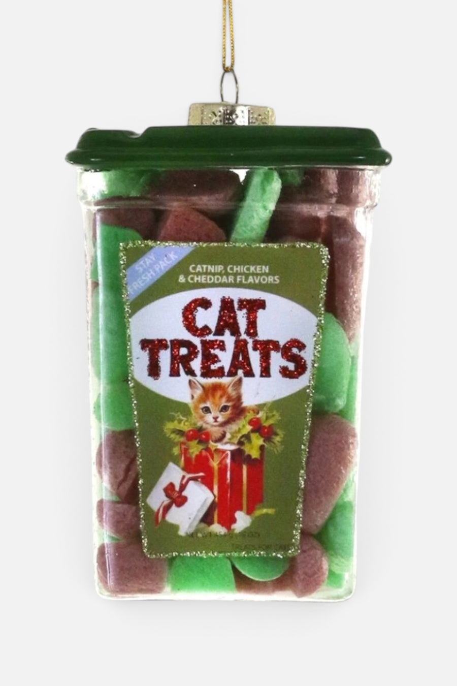 Cody Foster Cat Treats Ornament – front view