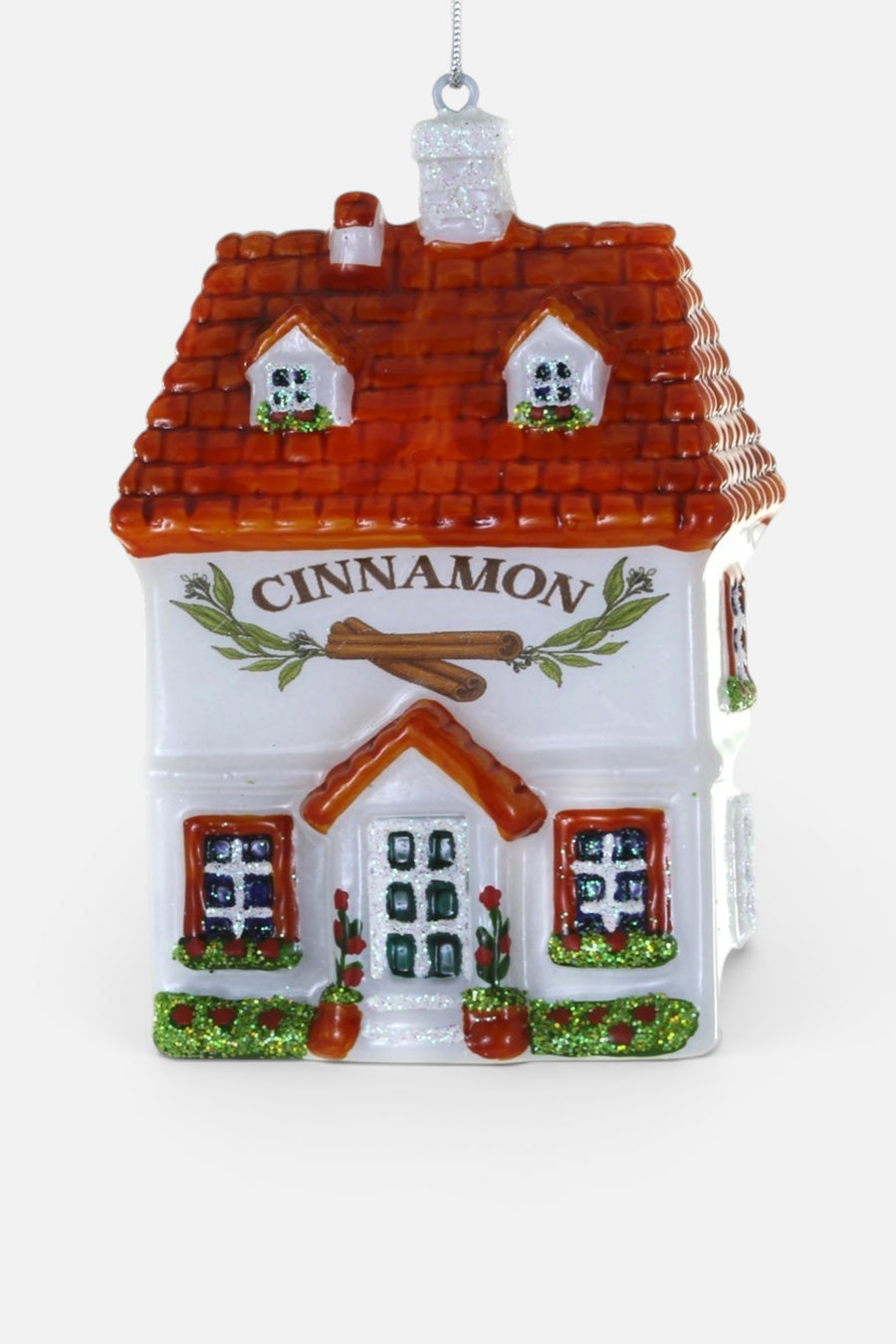 Cody Foster Cinnamon Spice Jar Ornament – front view