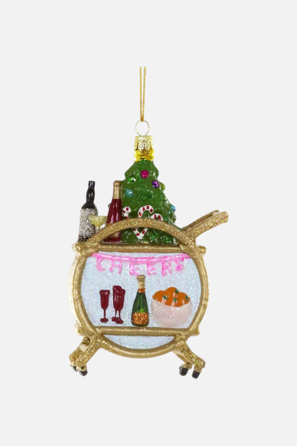 Cody Foster Holiday Bar Cart Ornament