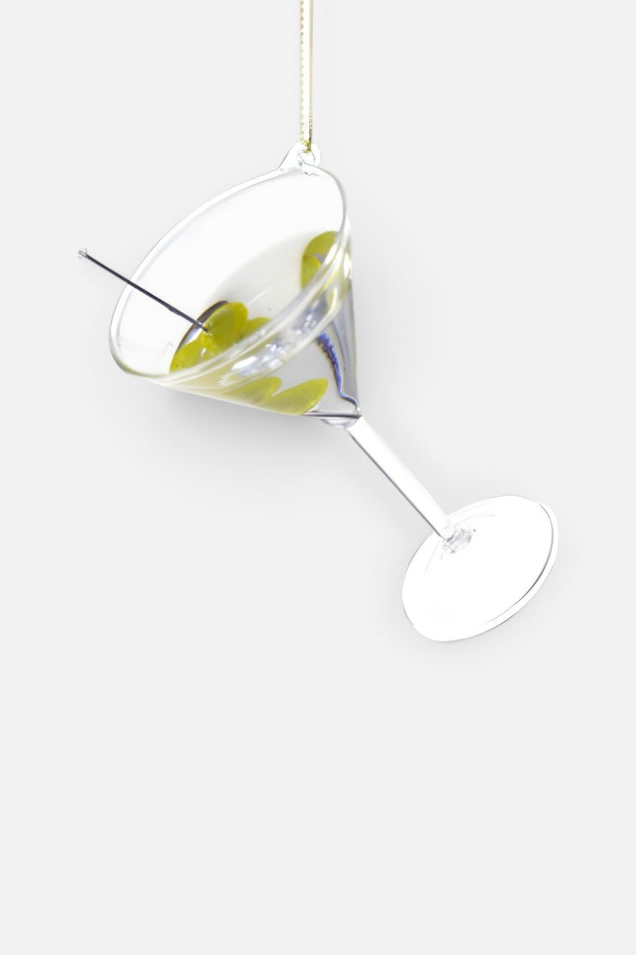 Cody Foster Martini Glass Ornament – front view