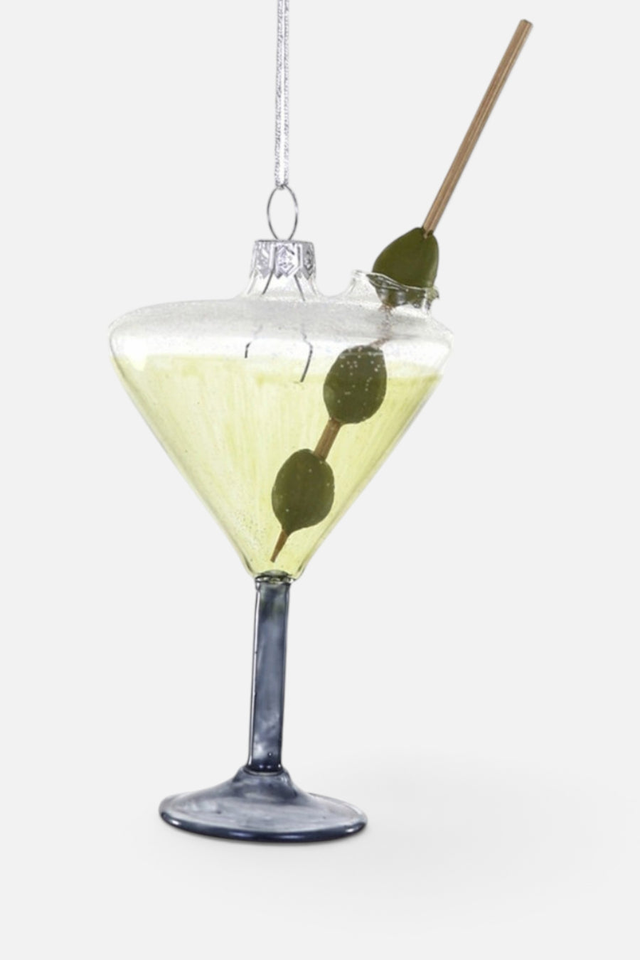 Cody Foster Martini Glass Ornament – side view