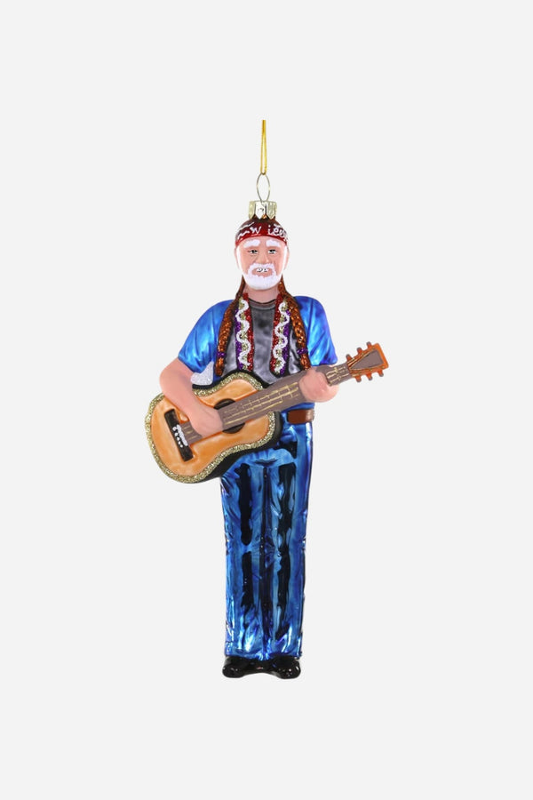 Cody Foster Willie Nelson Standing Ornament