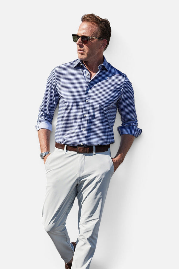 Collars & Co Apex Tech Pant in Light Grey