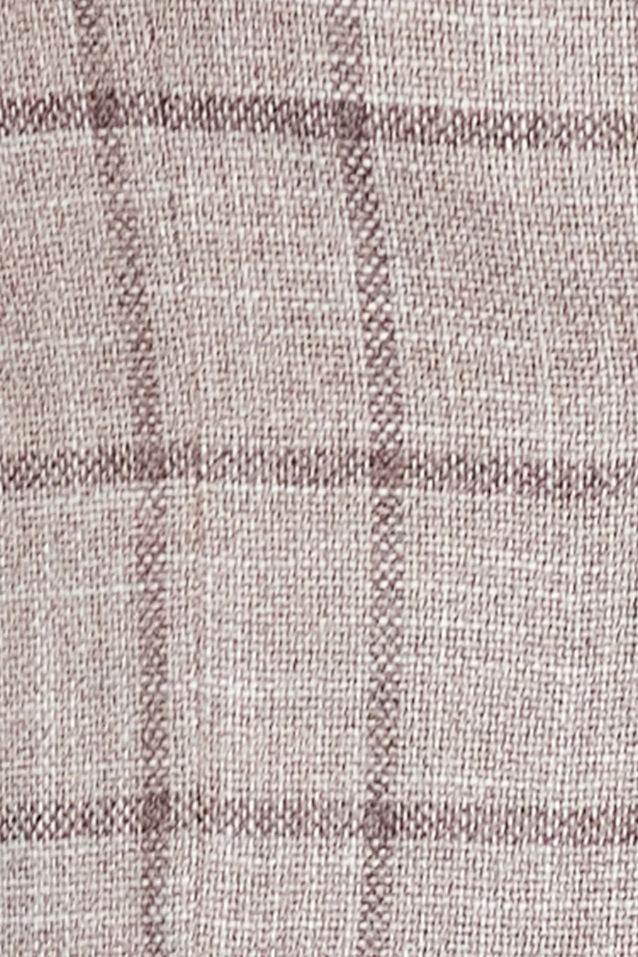 Collars & Co Maverick Travel Blazer in Beige Windowpane – detail