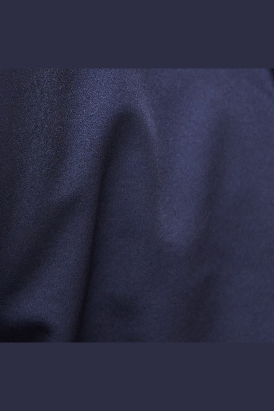 Collars & Co Metropolitan Coat in Navy – flat lay