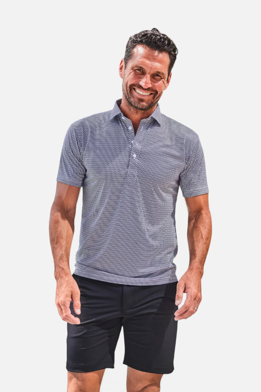 Collars & Co Velocity Pull-On Performance Shorts in Black – side view