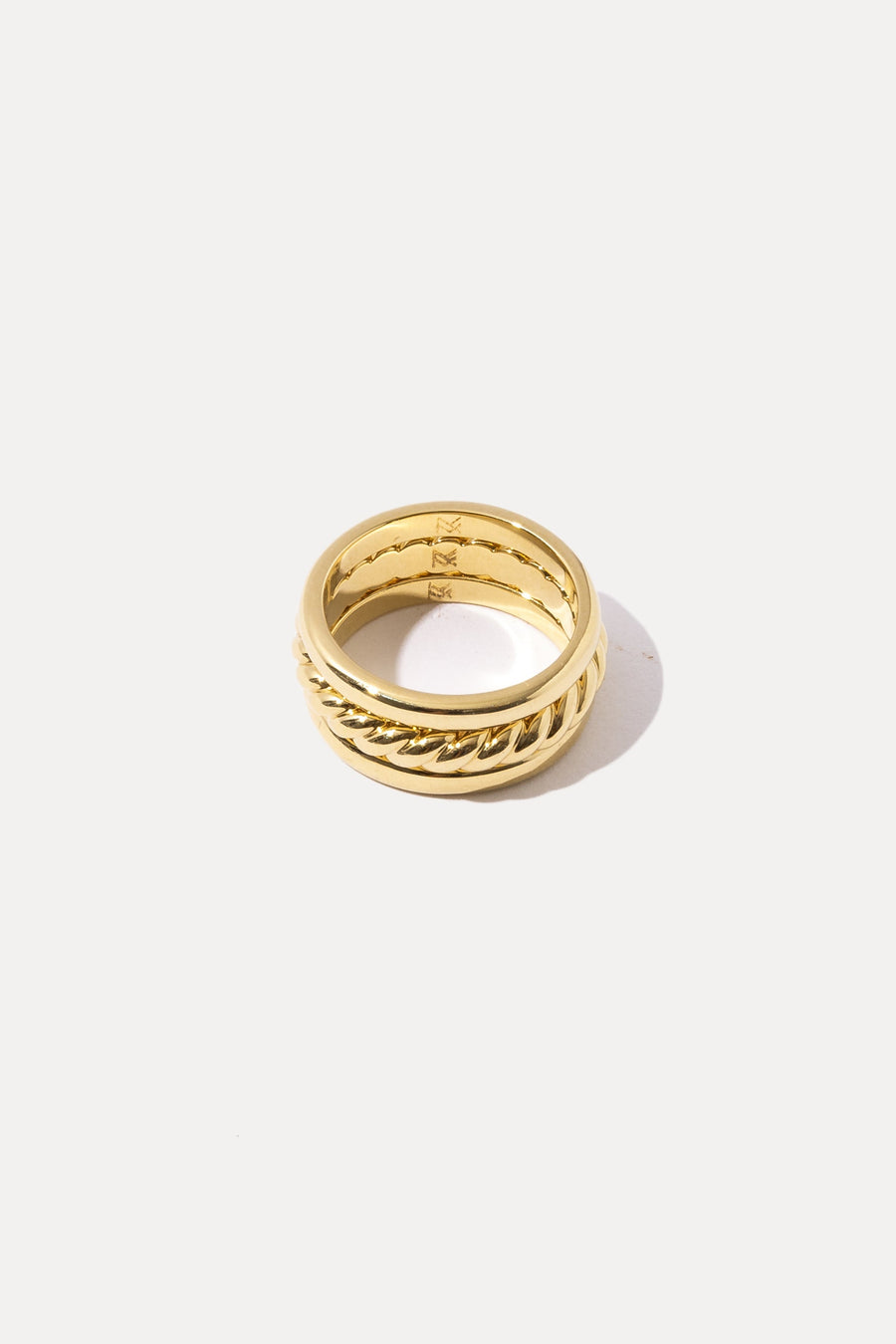 Colleen Stacking Rings - Size 8 – front view