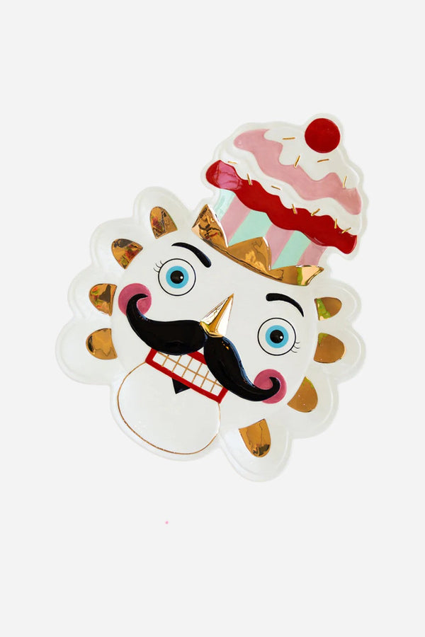Colonel Cupcake Platter
