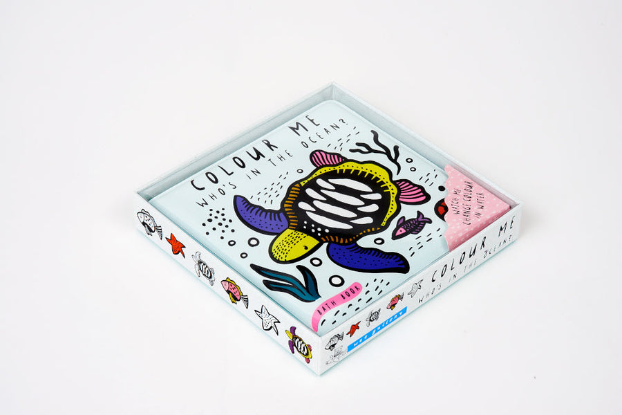 Color Me Who's in The Ocean – back view