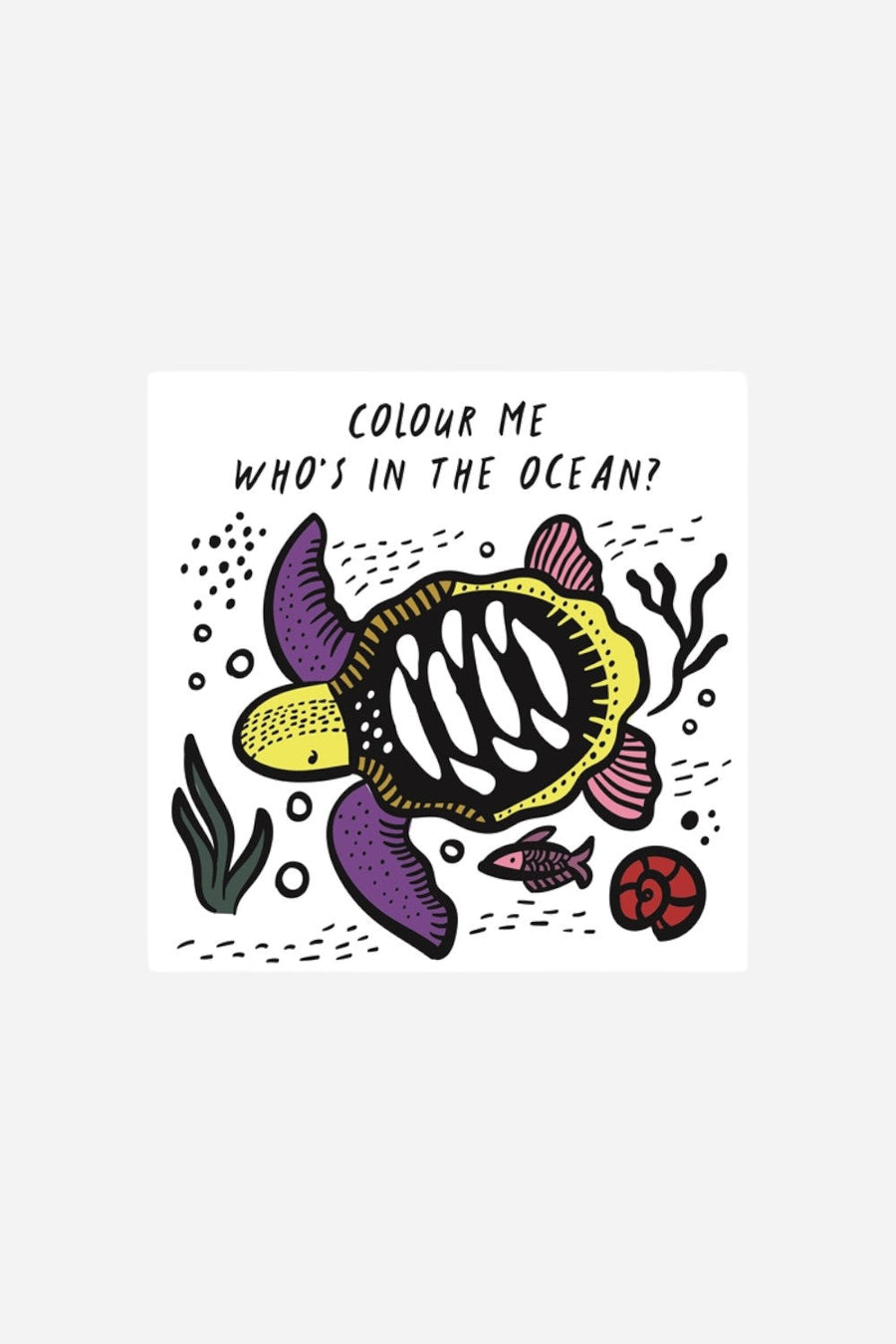 Color Me Who's in The Ocean – front view