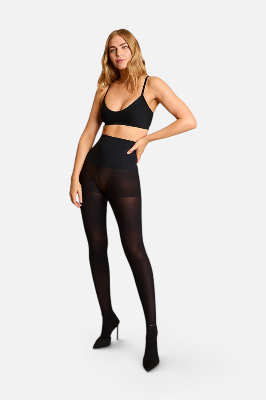 Commando Ultimate Opaque Control Tights – on model
