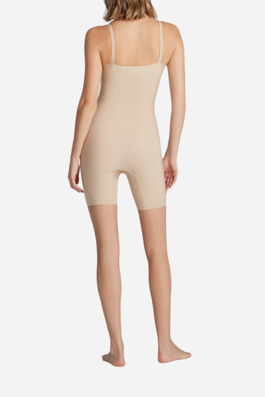 Commando Zone Smoothing Bodyshort Beige – back view