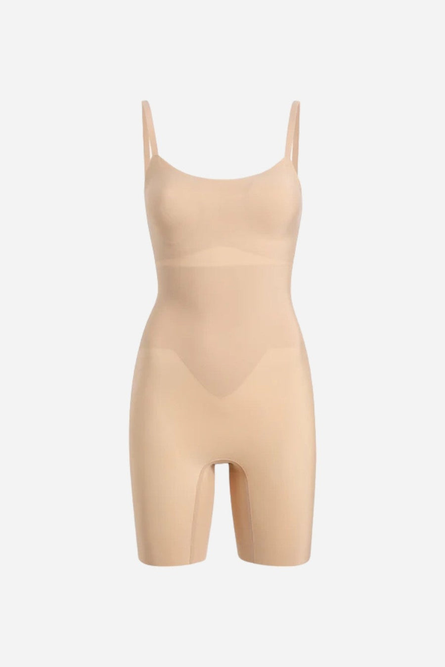 Commando Zone Smoothing Bodyshort Beige – side view