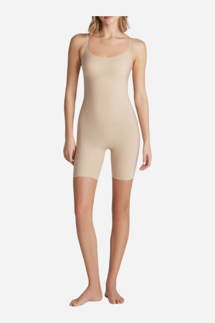 Commando Zone Smoothing Bodyshort Beige – side view