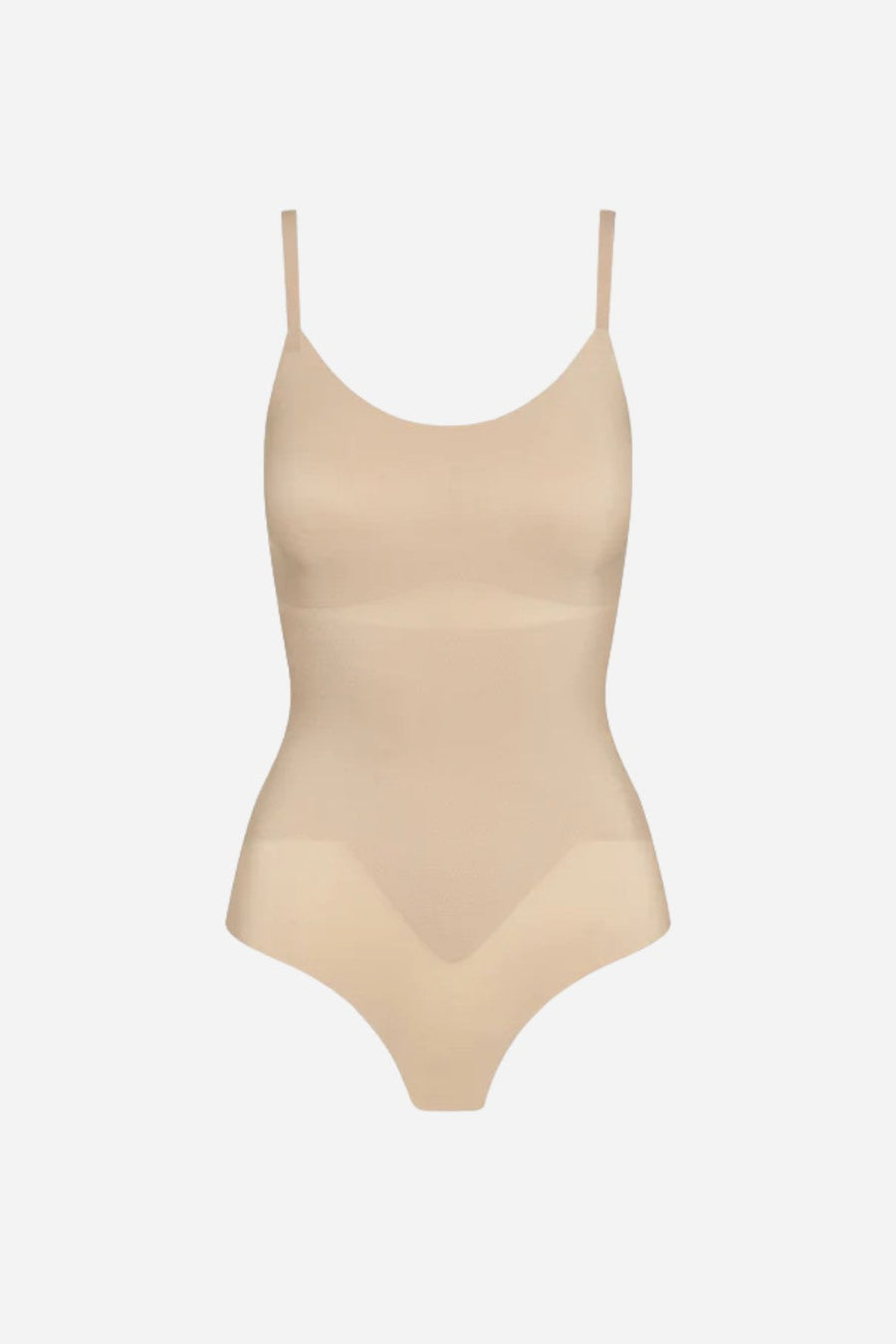 Commando Zone Smoothing Bodysuit Beige – side view