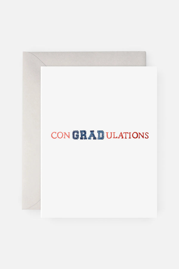E. Frances Con-Grad-Ulations Card