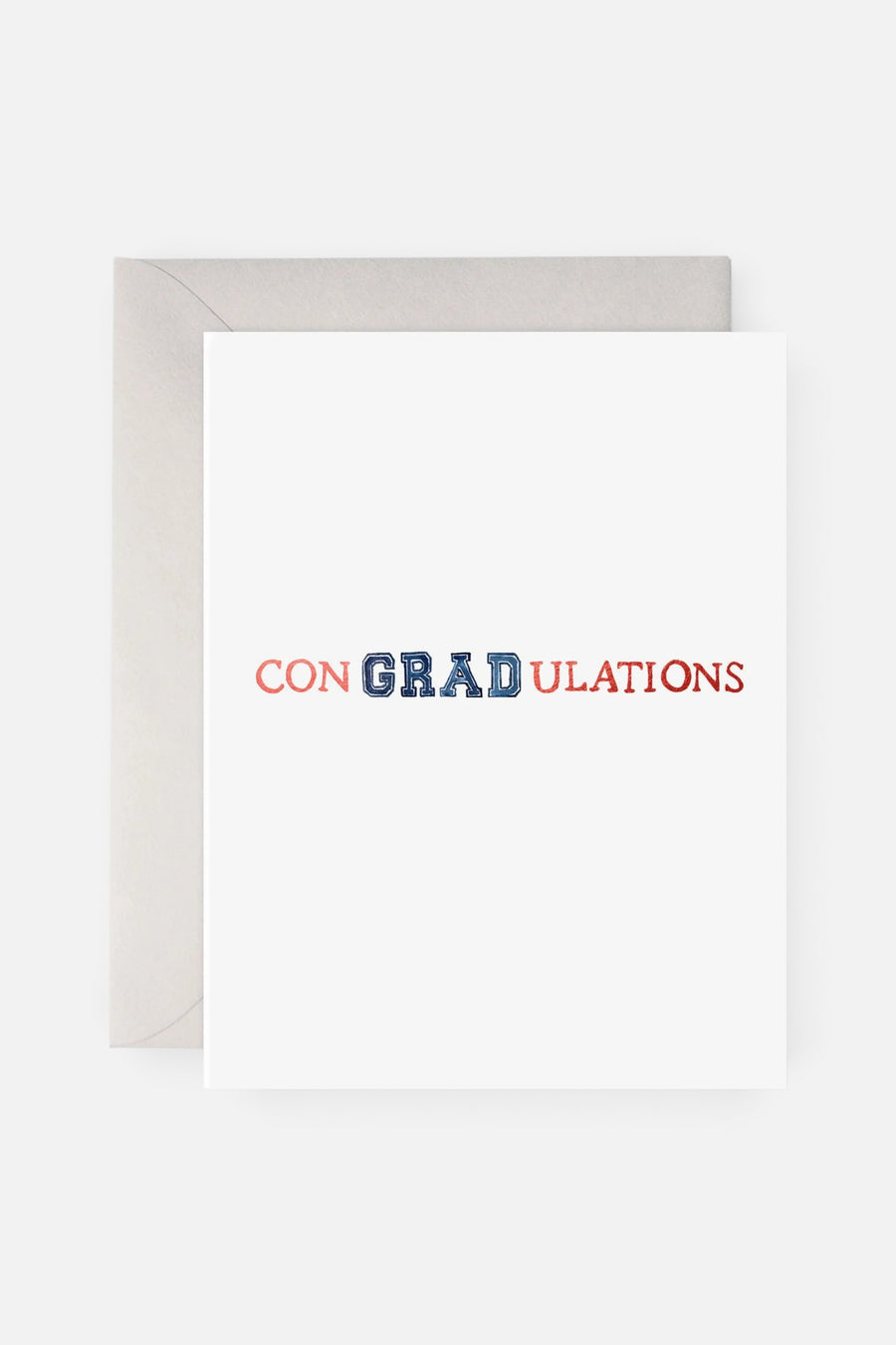 Con-Grad-Ulations Card – front view