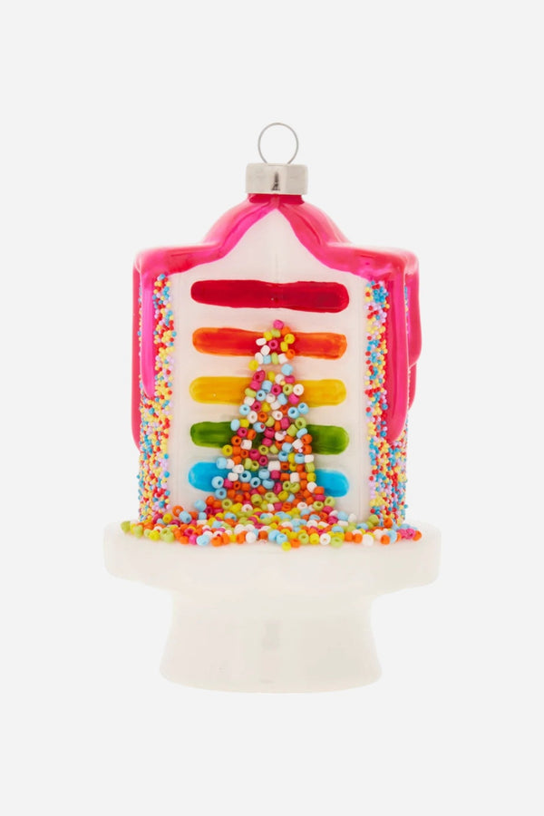 Confetti Cake Ornament