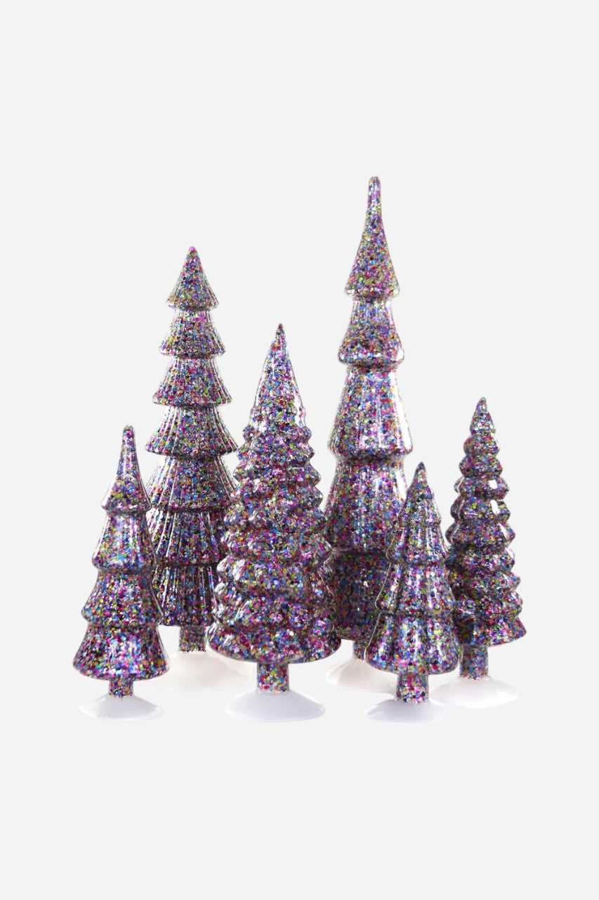 Confetti Trees Set of 6 – front view