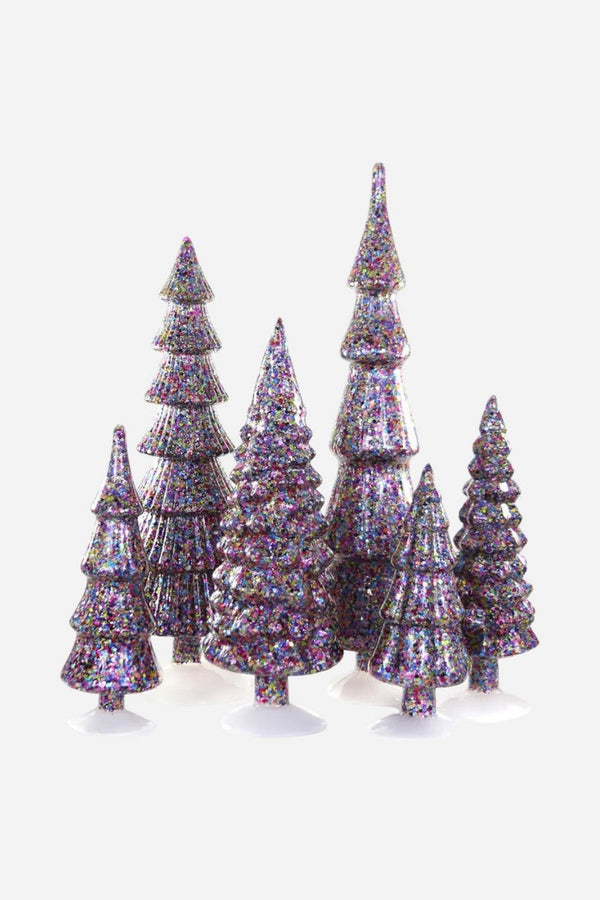 Confetti Trees Set of 6