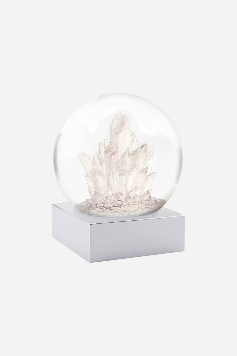 Cool Snow Globe Crystals Snow Globe – front view