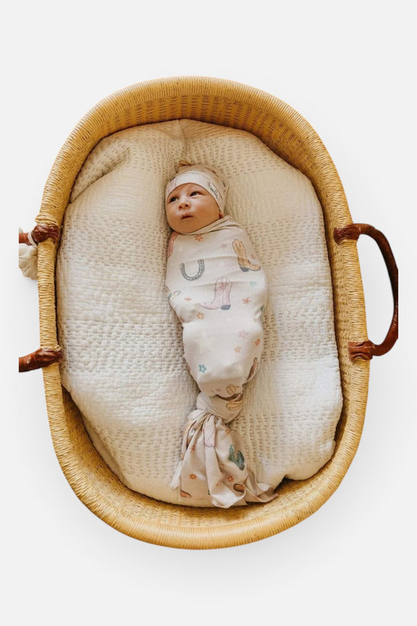 Copper Pearl Cheyenne Swaddle Blanket