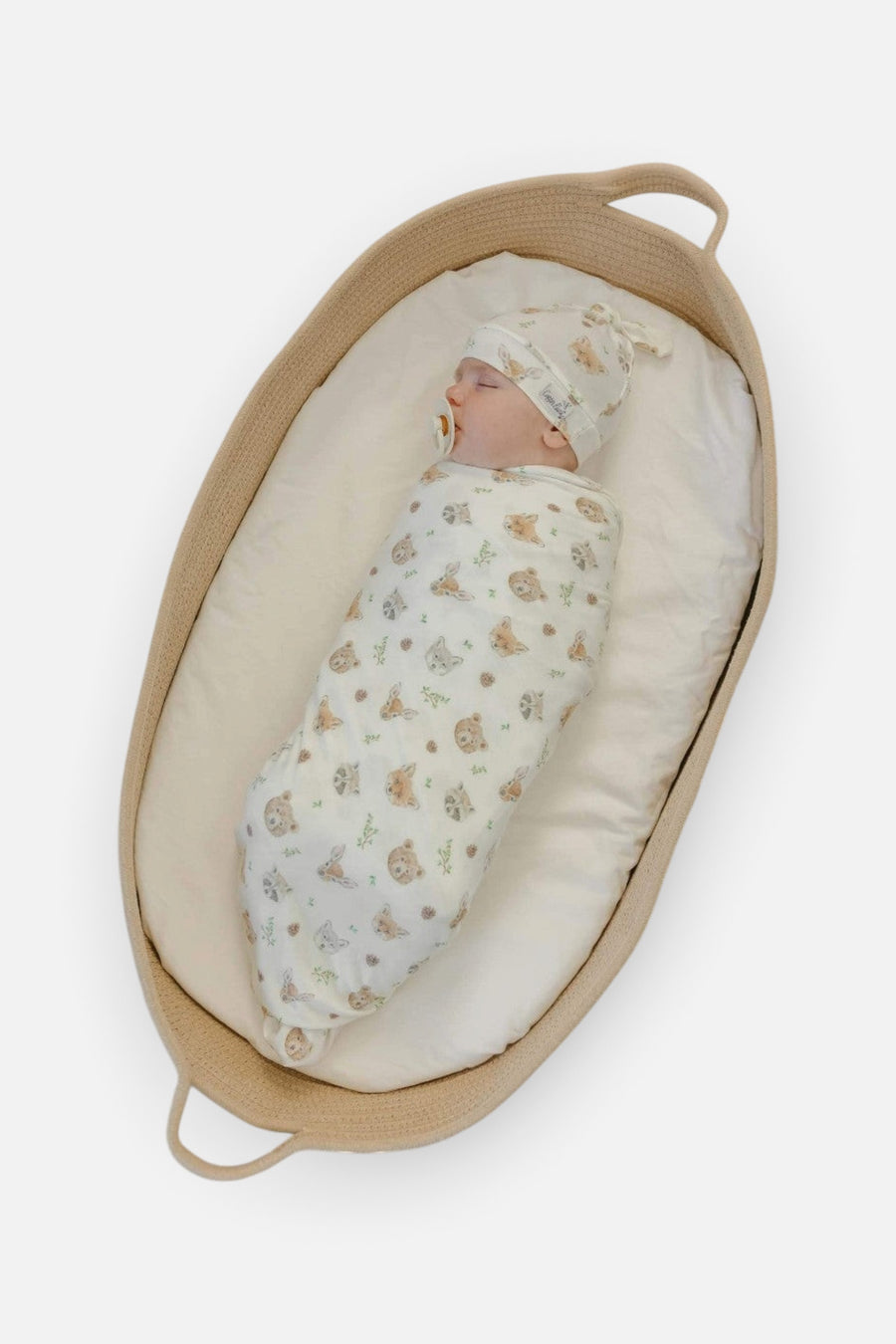 Copper Pearl Wilder Swaddle Blanket – back view