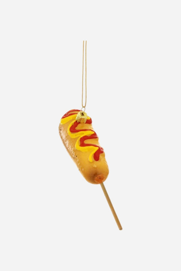 Corn Dog On A Stick Ornament
