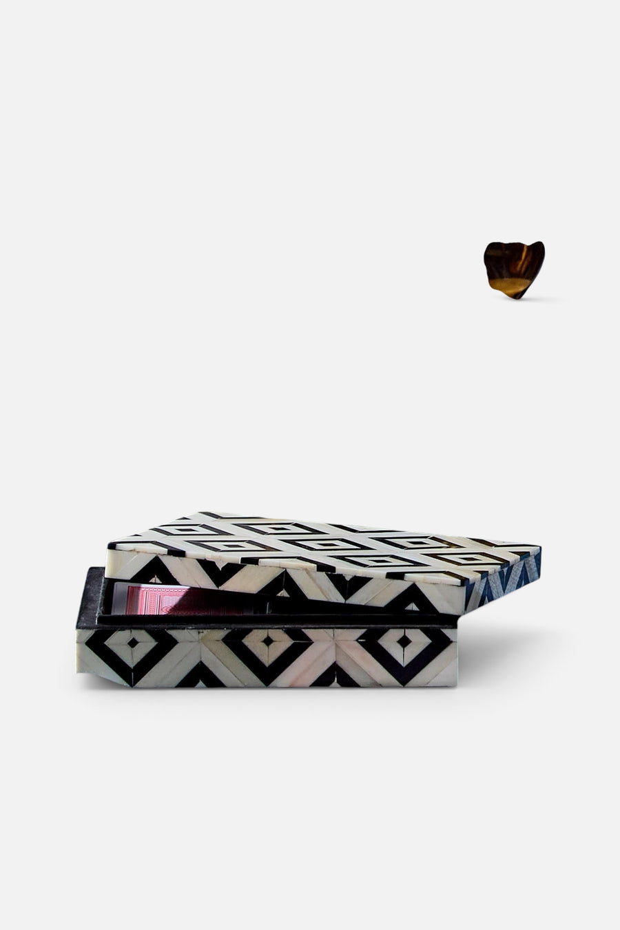 Cosmatesque Covered Box – side view