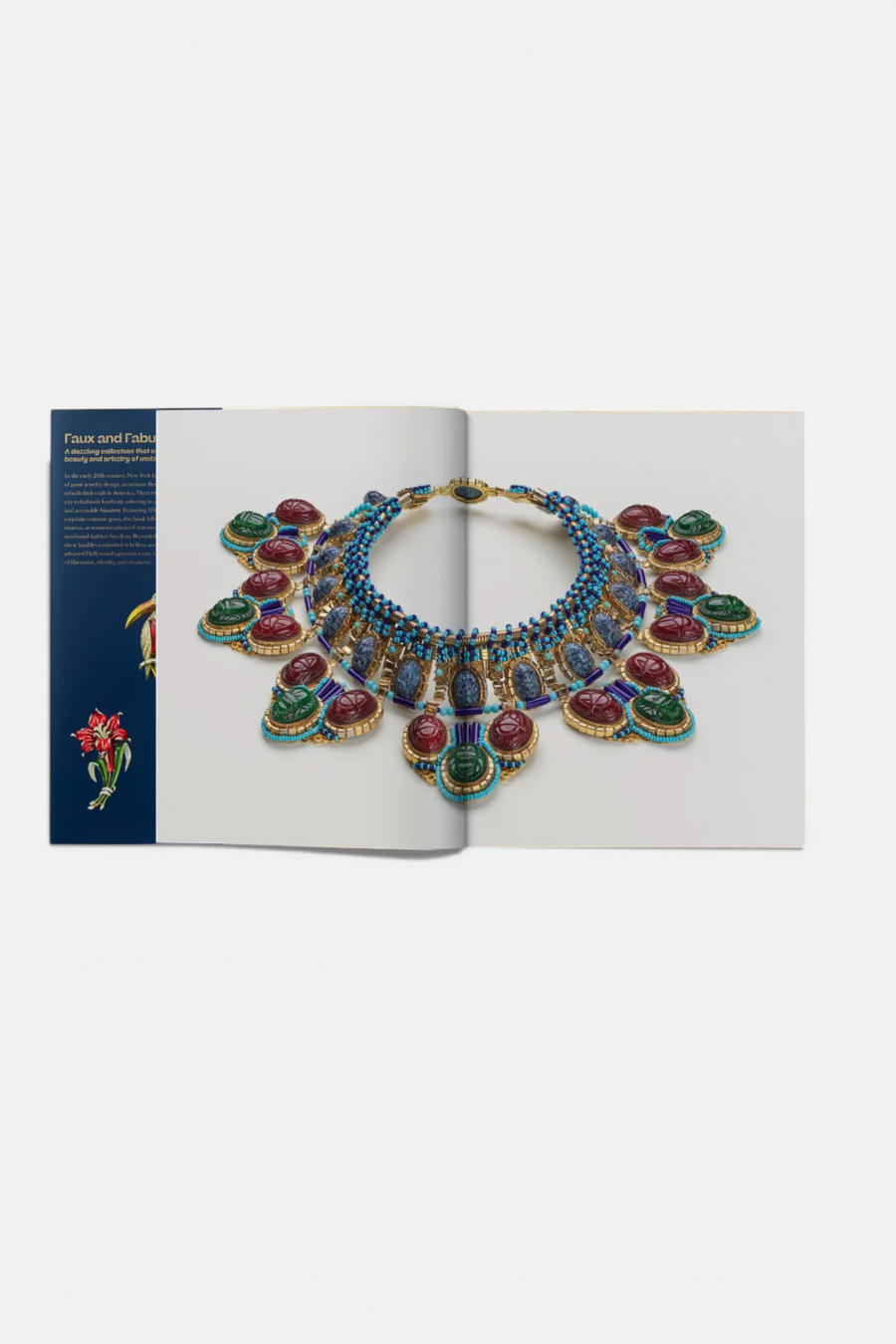 Costume Jewelry Print Book – side view