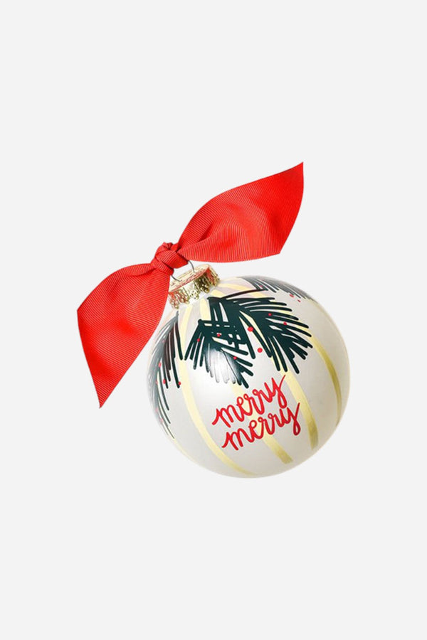 Coton Colors Balsam And Berry Glass Ornament