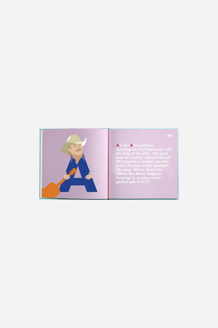 Country Legends Alphabet Book – back view