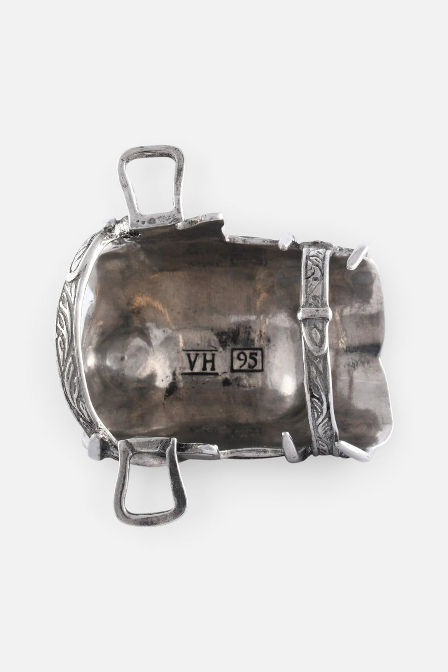 Cowboy Saddle Napkin Ring – flat lay