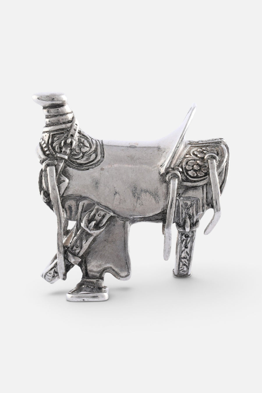 Cowboy Saddle Napkin Ring – front view