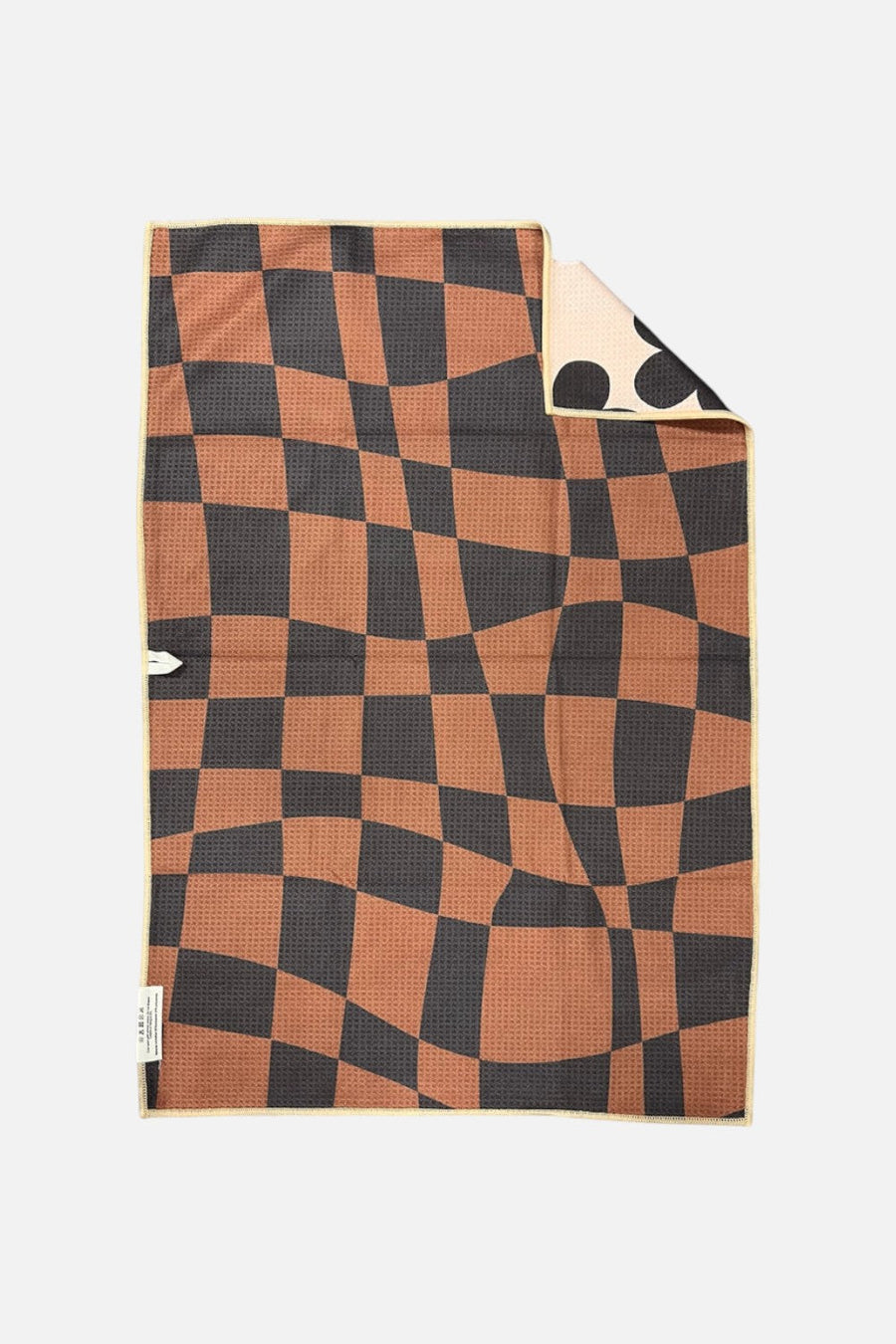 Crae Home Bobbie Reversible Tea Towel – side view
