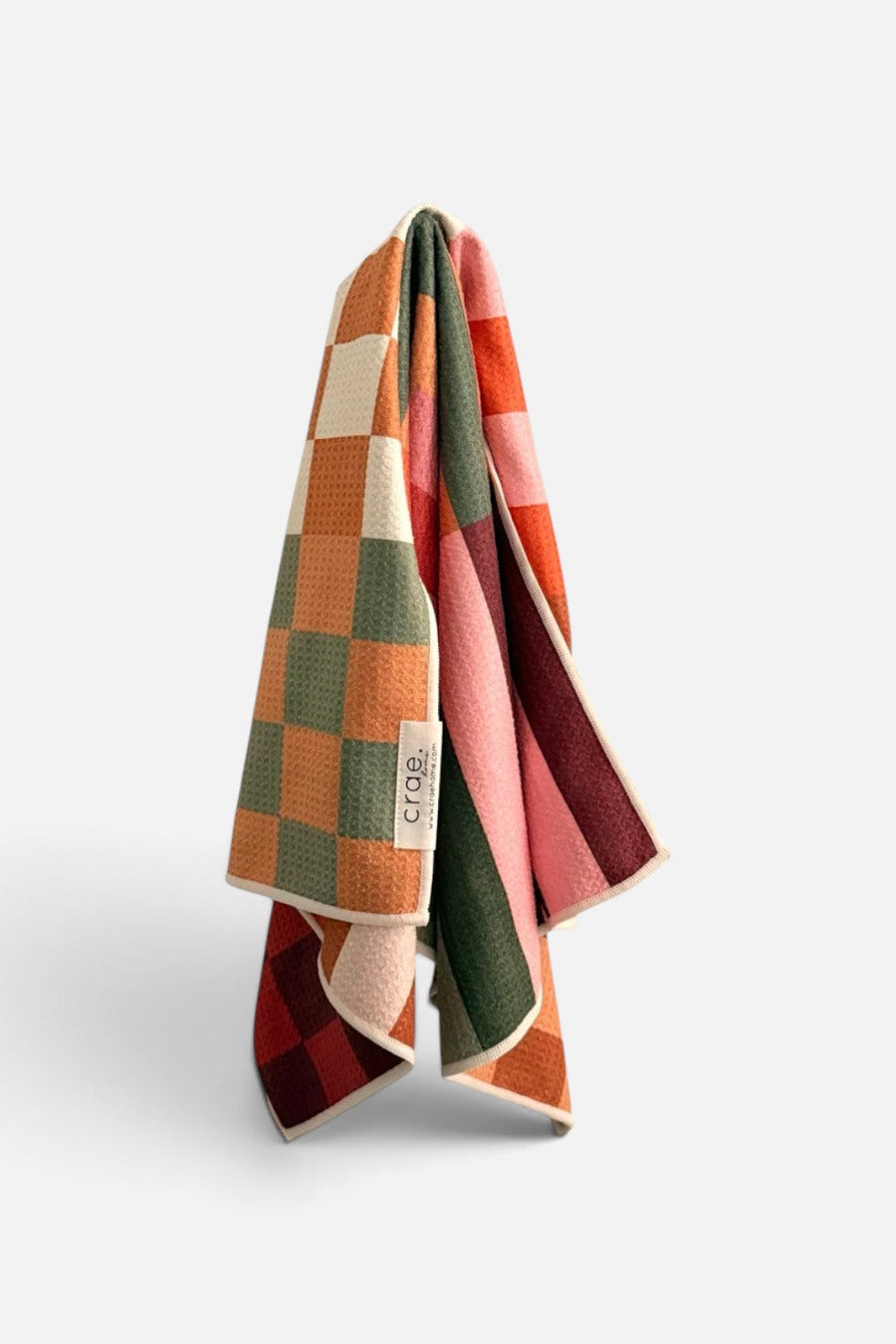 Crae Home Color Study Reversible Tea Towel – front view
