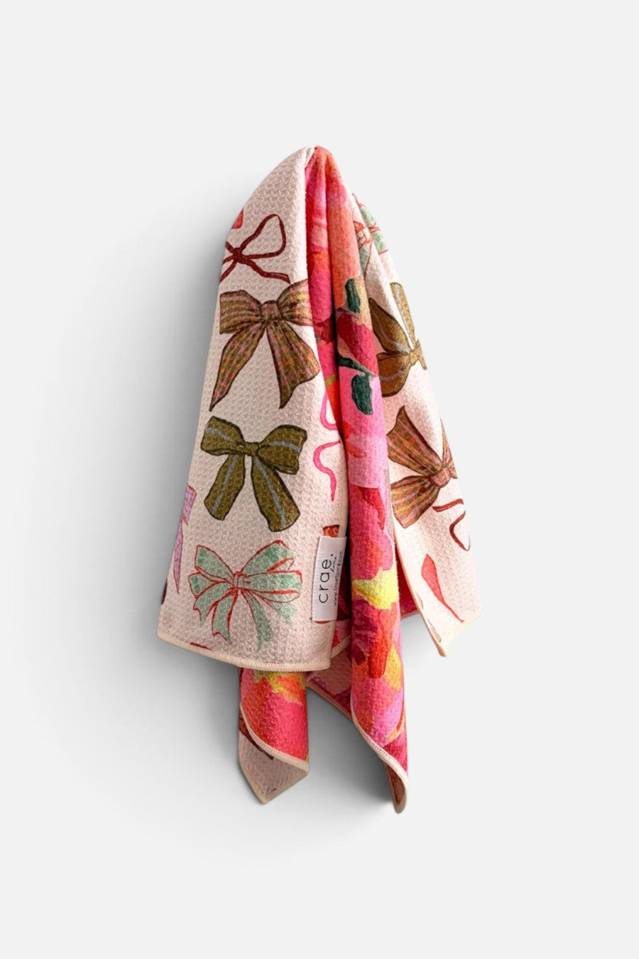 Crae Home Kensley Multi Reversible Tea Towel – front view